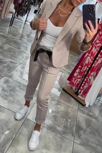 Oriane™ | Casual & Comfortable Blazer Set