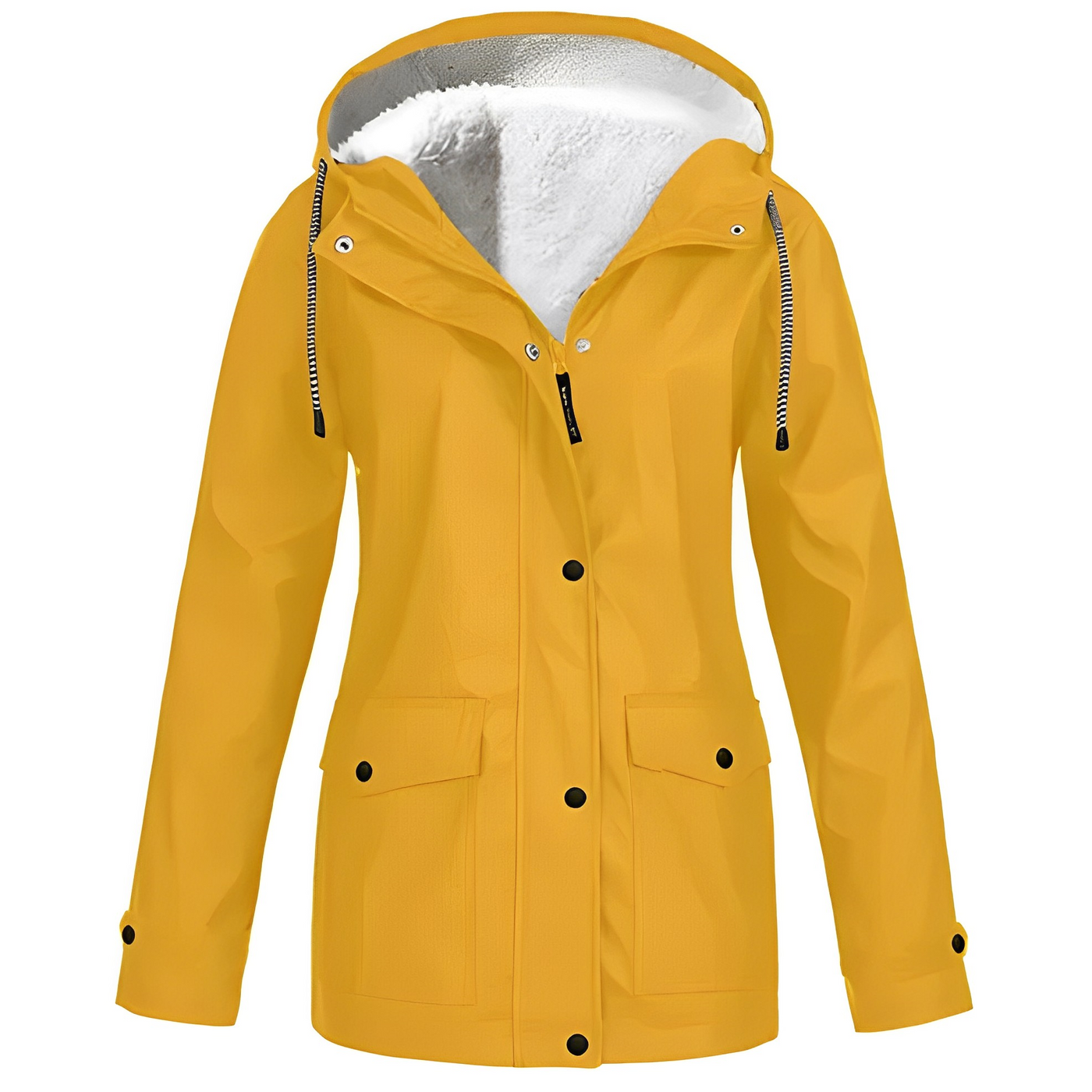 Elvira | Fleece-Lined Raincoat for Women