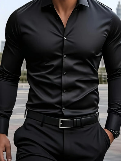 Byron™ | Elegant Butttoned Long-Sleeved Shirt