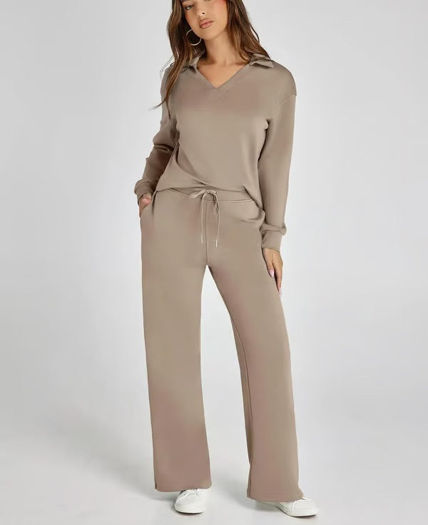 Fleek | 2-Piece Casual Long Sleeve Set