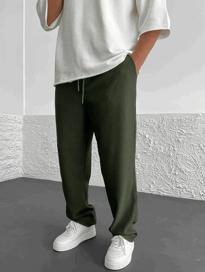 Lair™ | Ribbed Relaxed Fit Trousers