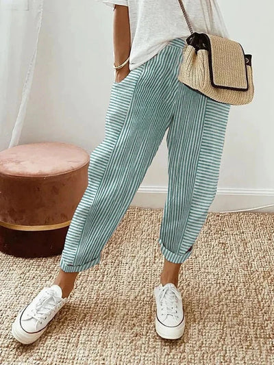 Lore™ | Stylish Striped Trousers