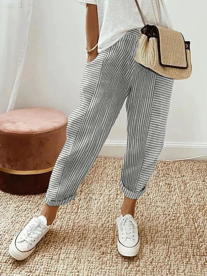 Lore™ | Stylish Striped Trousers