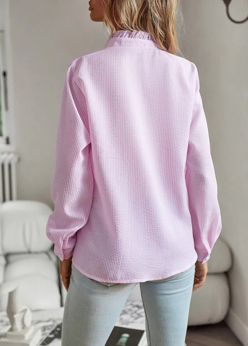 Alice™ | Elegant Linen Spring Shirt
