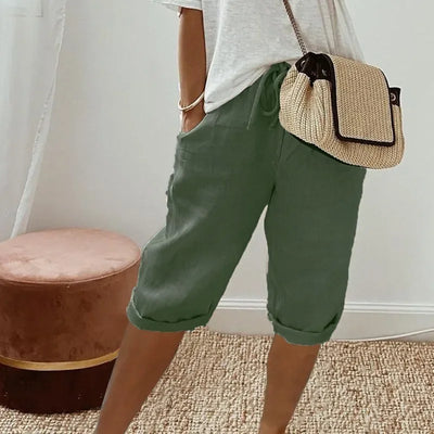 Hedwig™ | Short Linen Trousers
