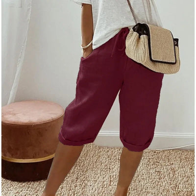 Hedwig™ | Short Linen Trousers