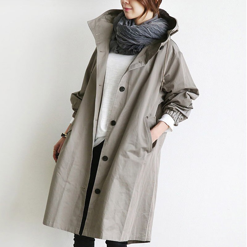 Nathalie™ | Water-Repellent Trench Coat