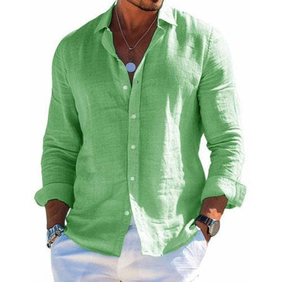 Viktor™ | Elegant Linen Shirt
