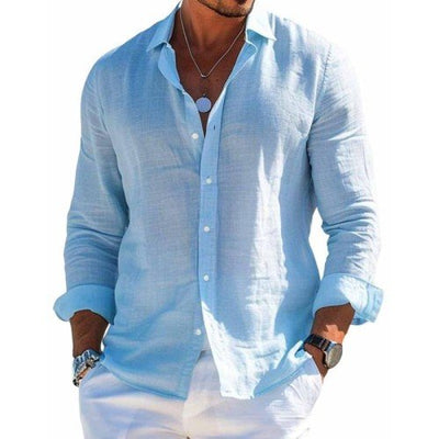 Viktor™ | Elegant Linen Shirt