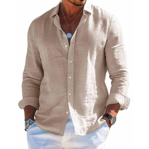 Viktor™ | Elegant Linen Shirt