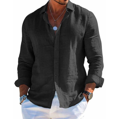 Viktor™ | Elegant Linen Shirt