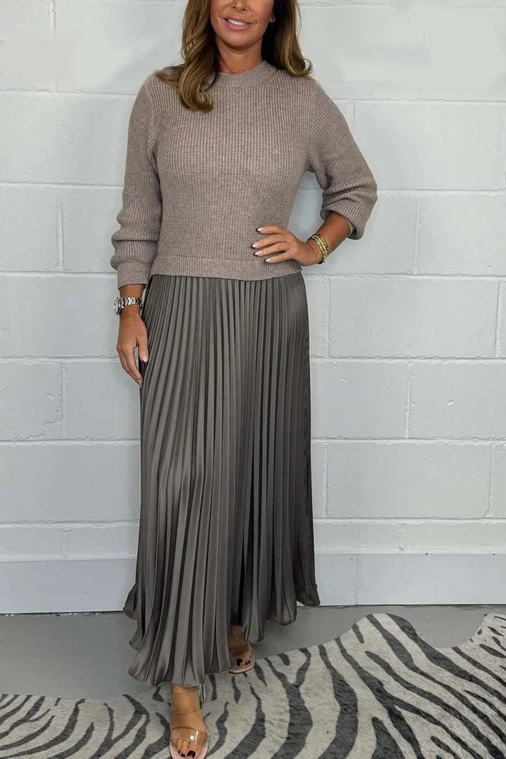Claire | Elegant 2-in-1 Sweater-Dress