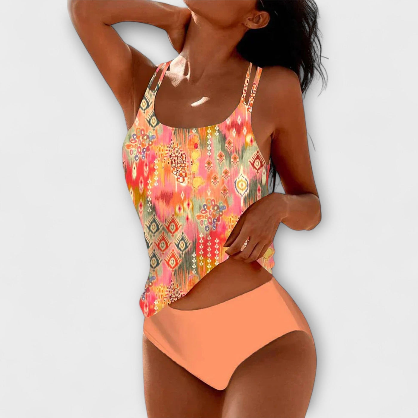 Lina™ | Elegant Curving Swimsuit Set