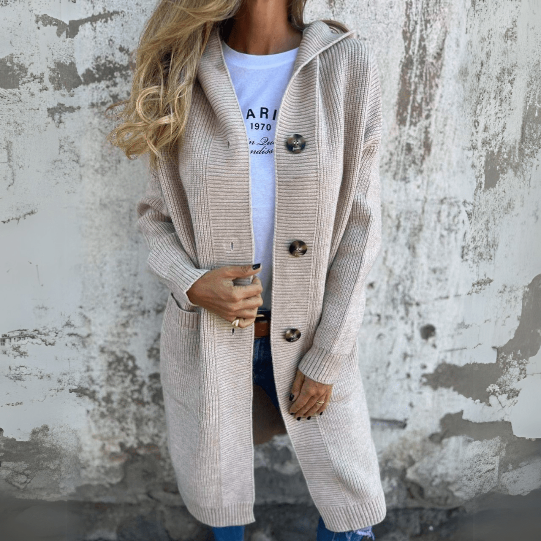 Lorene™ | Elegant Long Spring Cardigan