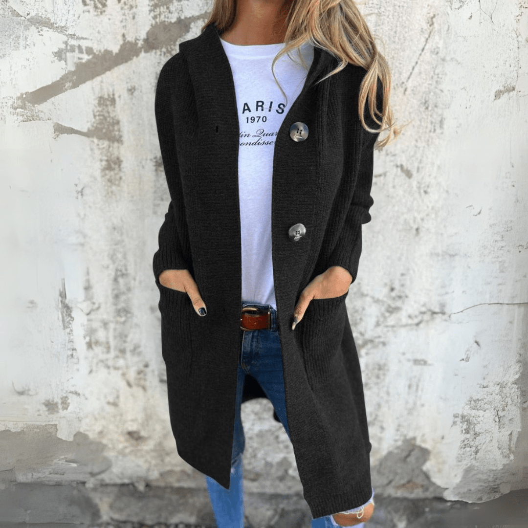 Lorene™ | Elegant Long Spring Cardigan