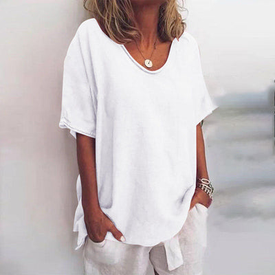 Anna™ | Comfortable Cotton Loose Blouse