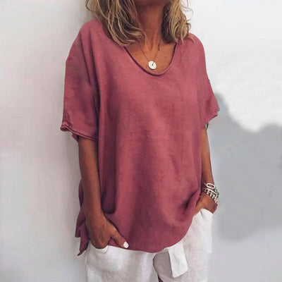 Anna™ | Comfortable Cotton Loose Blouse