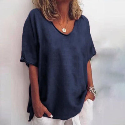 Anna™ | Comfortable Cotton Loose Blouse