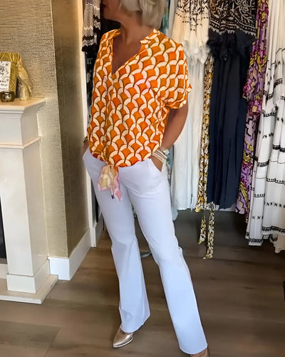 Leontine™ | Stylish Summer Blouse