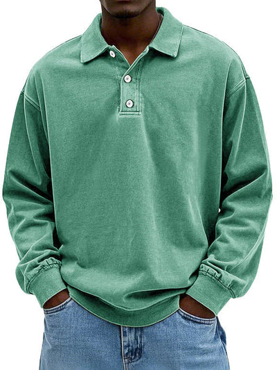 Maxime™ | Cotton Vintage Long Sleeve Shirt