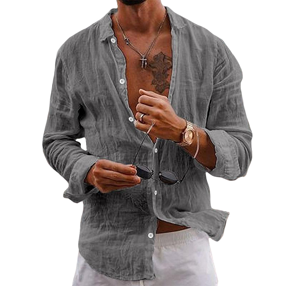 Henrik™ | Classic Linen Shirt