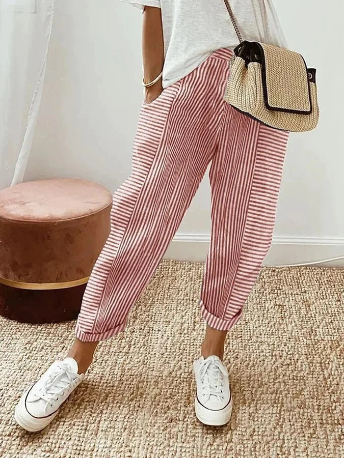 Lore™ | Stylish Striped Trousers