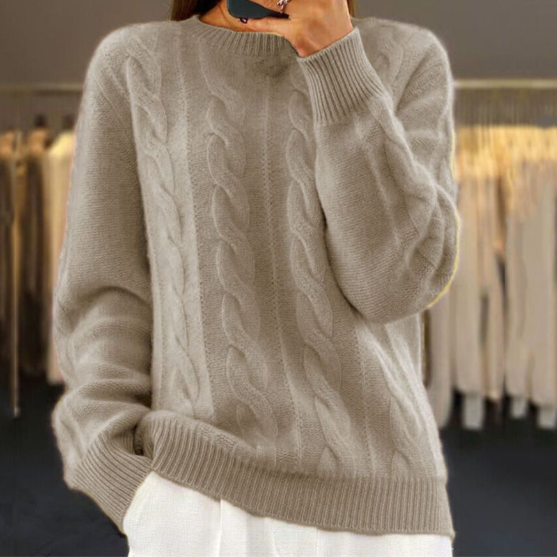 Nathalie | Comfortable Knitted Sweater