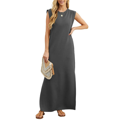 Emma ™ | Long Fluid Anti-Crease Dress