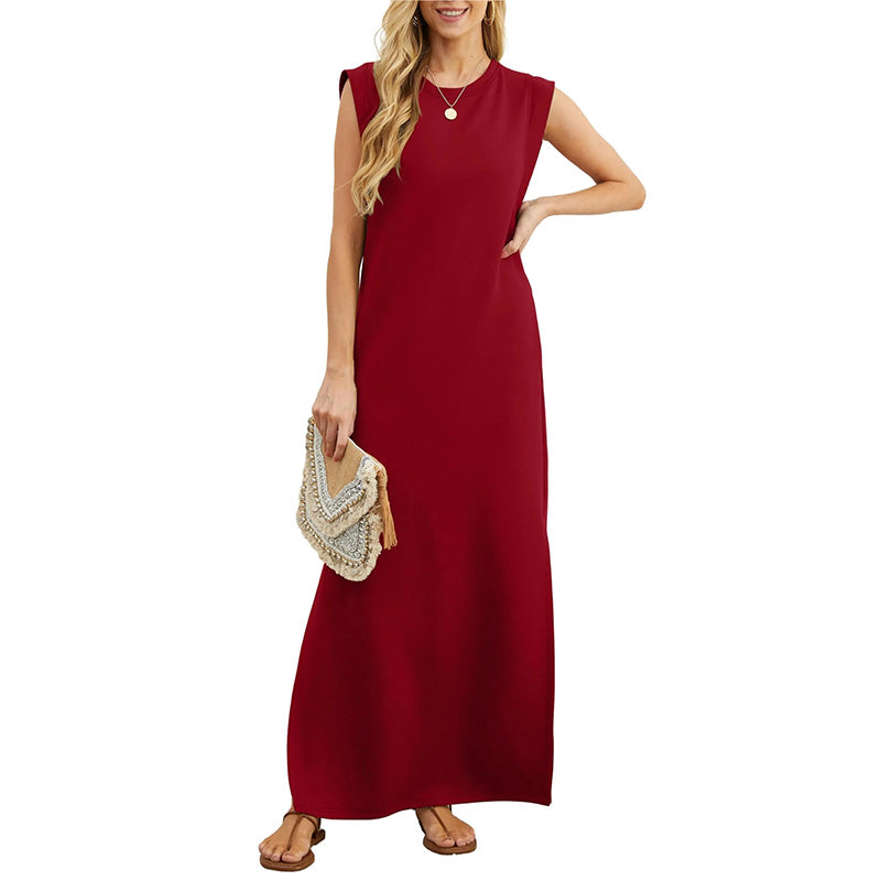Emma ™ | Long Fluid Anti-Crease Dress