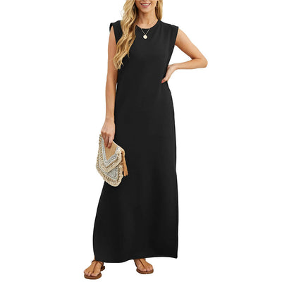 Emma ™ | Long Fluid Anti-Crease Dress