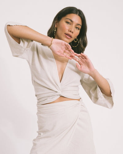 Tilly™ | Sunny Linen Top