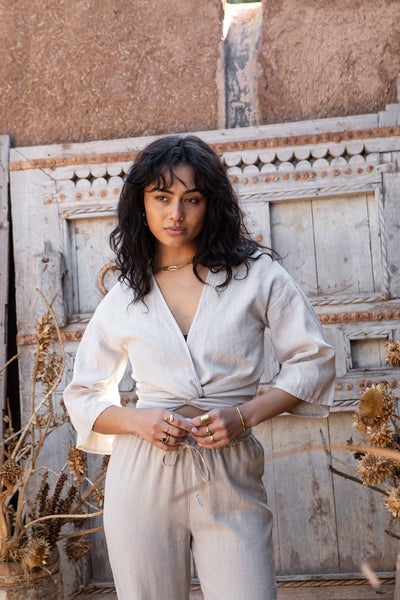 Tilly™ | Sunny Linen Top