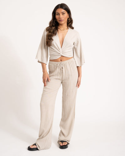 Tilly™ | Sunny Linen Top