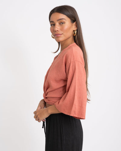 Tilly™ | Sunny Linen Top