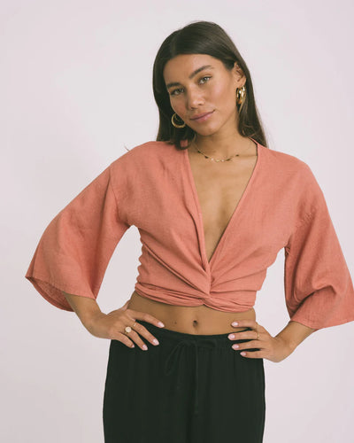Tilly™ | Sunny Linen Top