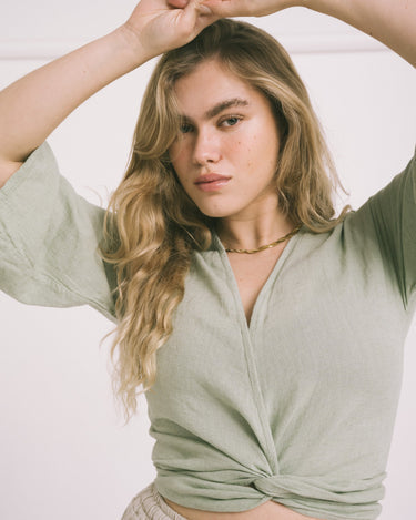 Tilly™ | Sunny Linen Top