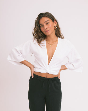 Tilly™ | Sunny Linen Top