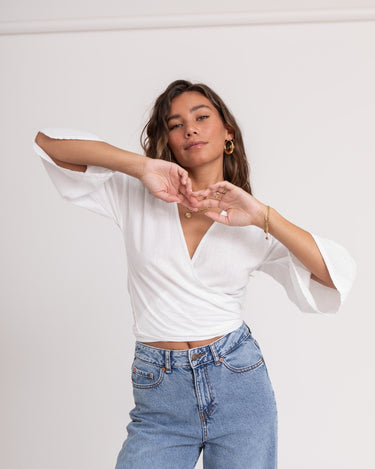 Tilly™ | Sunny Linen Top