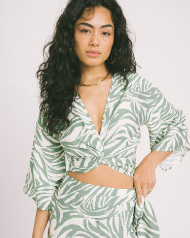 Tilly™ | Sunny Linen Top