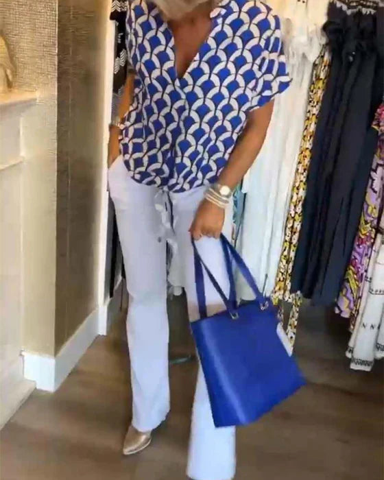 Leontine™ | Stylish Summer Blouse