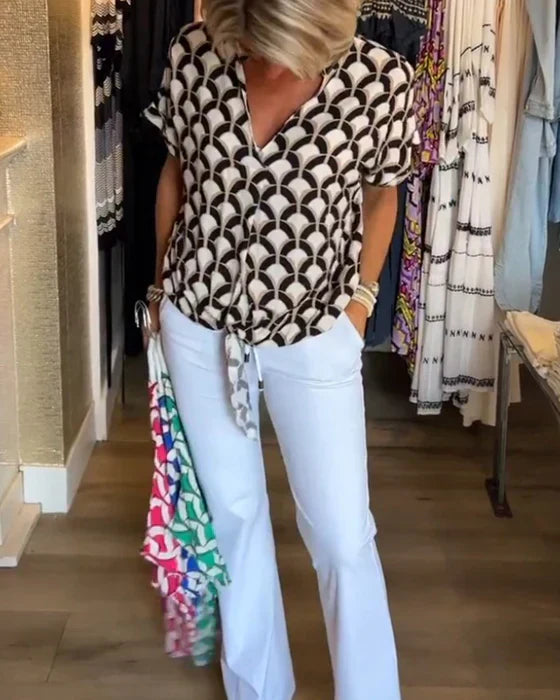 Leontine™ | Stylish Summer Blouse