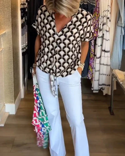 Leontine™ | Stylish Summer Blouse
