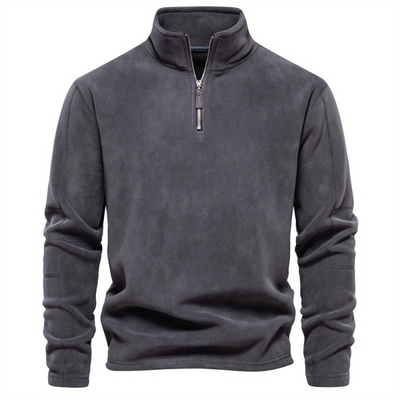 Joshua | Quarter-Zip Fleece Sweater