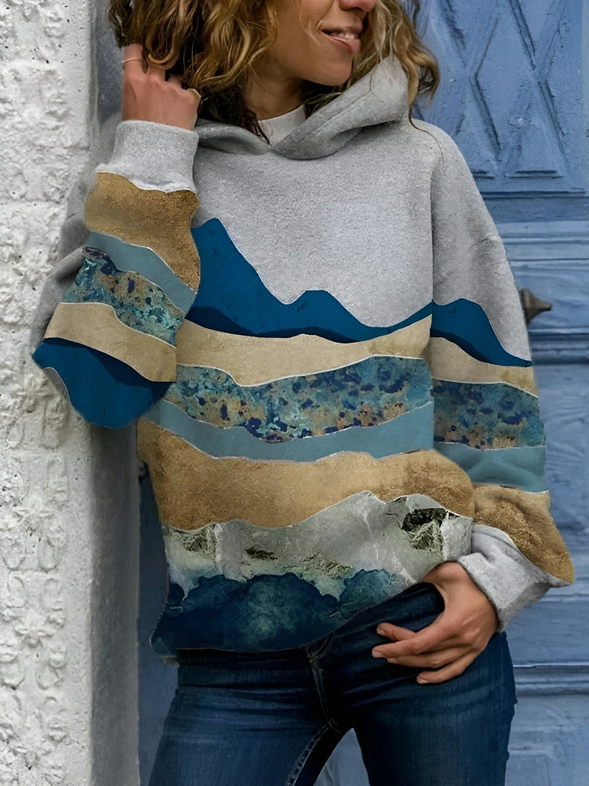 Hannah | Mountain Paintings Hoodie