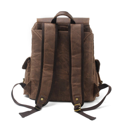 Waxed Canvas Rucksack | COPENHAGEN