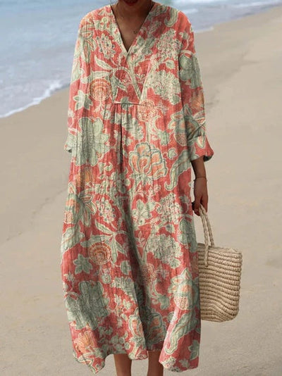 Elin™ | Vintage Floral Dress