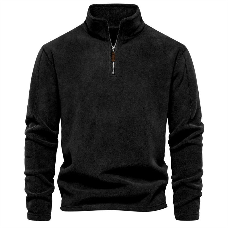 Joshua | Quarter-Zip Fleece Sweater